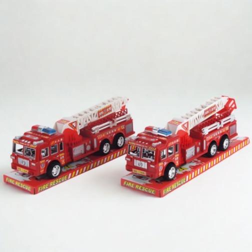 Camion pompieri cu scară extensibilă pentru copii