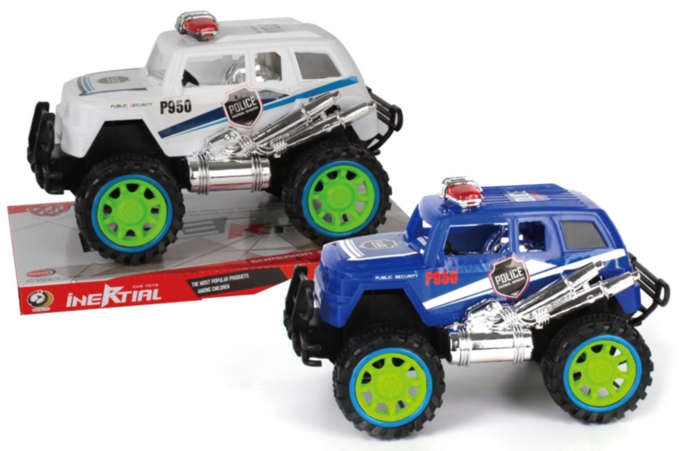 Mașina Off Road de Poliție cu Fricțiune, 26cm