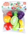 Set 6 Fructe de Feliat cu Cuțit și Tocător