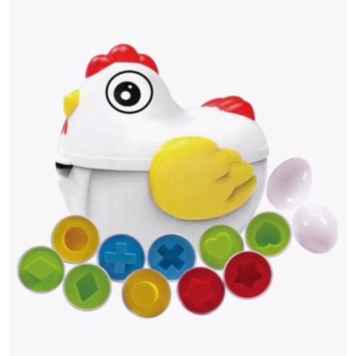 Set Oua cu Forme pentru Sortare - Pui Jucăuș