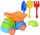 Camion cu 5 Accesorii de Nisip, 23cm | image