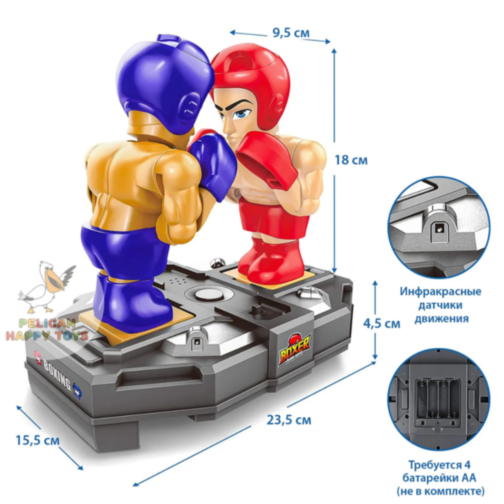 Joc Interactiv Box – Luptă cu Gesturi și Knockout-uri Spectaculoase!