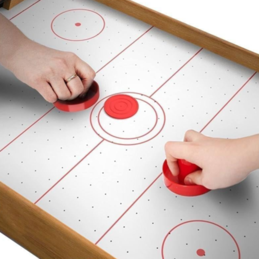 Masa de Aero-Hockey Desktop pentru Copii și Adulți 
