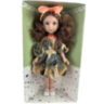 Păpușă Colecționabilă cu Rochie Elegantă și Fundă Portocalie – 35 cm