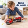 Set construcție camion transportor 1000 piese 6 în 1