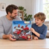 Set construcție camion transportor 1000 piese 6 în 1