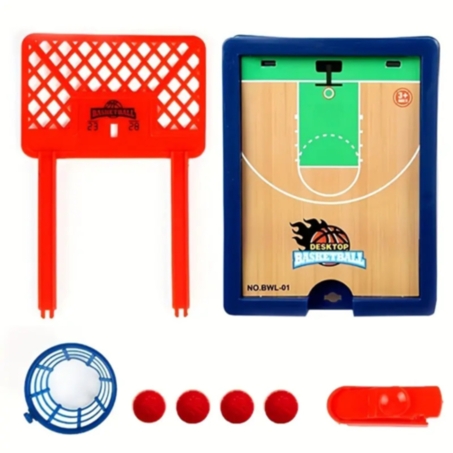 Mini Coș de Baschet Desktop – Joc Interactiv pentru Copii și Familie (culoare aleatorie)