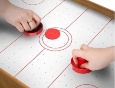 Masă Air Hockey de Masă cu Ventilație Electrică | image
