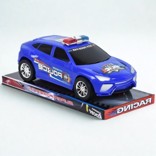 Mașină poliție mare pentru copii model realist (culoare aleatorie)