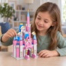 Set construcție castel prințesă 1000 piese 6 în 1
