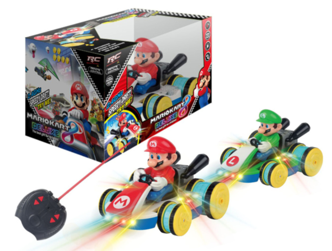 Mario Kart Teleghidat cu Lumini și Sunete Realiste 