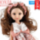 Păpușă Elegantă cu Rochie din Dantelă și Fundă Roz – 35 cm | image