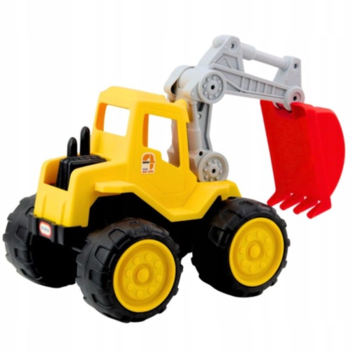 Buldoexcavator pentru copii cu cupă mobilă