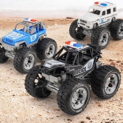 Mașină Off-road Poliție Monster Truck cu Suspensie (culoare aleatorie) | image
