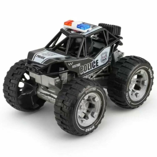 Mașină Off-road Poliție Monster Truck cu Suspensie (culoare aleatorie)