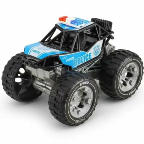 Mașină Off-road Poliție Monster Truck cu Suspensie (culoare aleatorie)