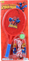Set 2 Rachete Badminton cu Cordă de Sărit