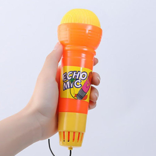 1buc. Microfon cu Efect de Ecou pentru Copii - Distracție Colorată și Interactivă
