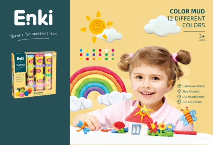 Set Plastilină 12 Culori