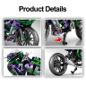 Set de construcție Motocicletă cu 458 piese