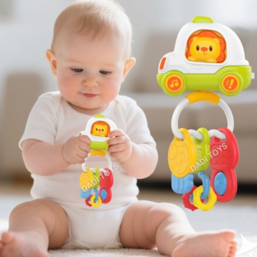 Zornăitoare Muzicală Chei Auto cu Lumini