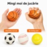 Set de 12 mingi moi sportive pentru copii