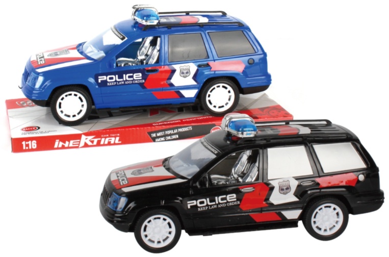 Mașina Off Road de Poliție cu Fricțiune, 34cm
