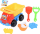 Camion cu 5 Accesorii de Nisip, 22cm  | image