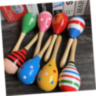 Maracas din Lemn de 20 cm pentru Copii (culoare aleatorie)