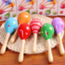Maracas din Lemn de 20 cm pentru Copii (culoare aleatorie)