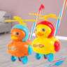 Rață Distractivă cu Morișcă și Mâner pentru Copii (model aleatoriu) 
