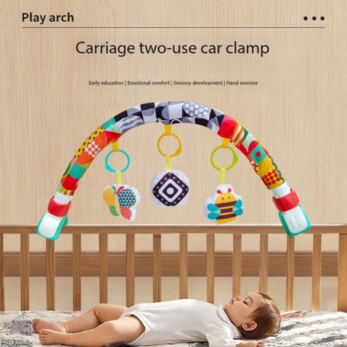 Arcadă senzorială reglabilă pentru pătuț și cărucior