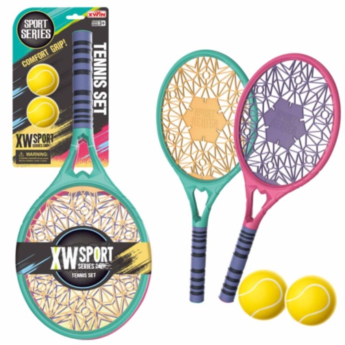 Set 2 Rachete Tenis cu 2 Mingi