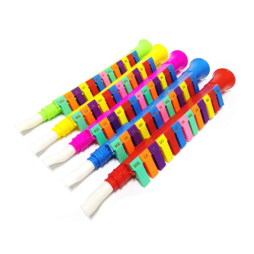 Instrument Muzical de Suflat pentru Copii - Melodica Colorată cu Taste