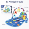 Salteluță de Joacă cu Pian și Jucării pentru Bebeluși