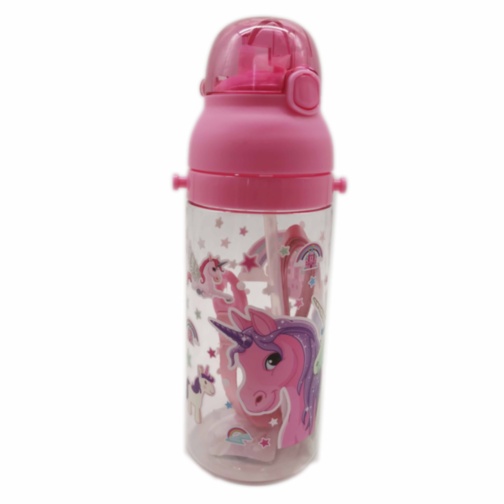 Cană Anticurgere cu Pai și Capac, 450ml