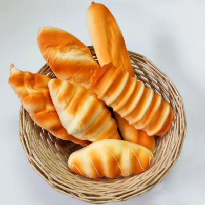Set jucării pâine și produse de panificație din cauciuc | image