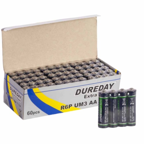 Baterii AA, 60buc\set, preț bucată 1,85 lei