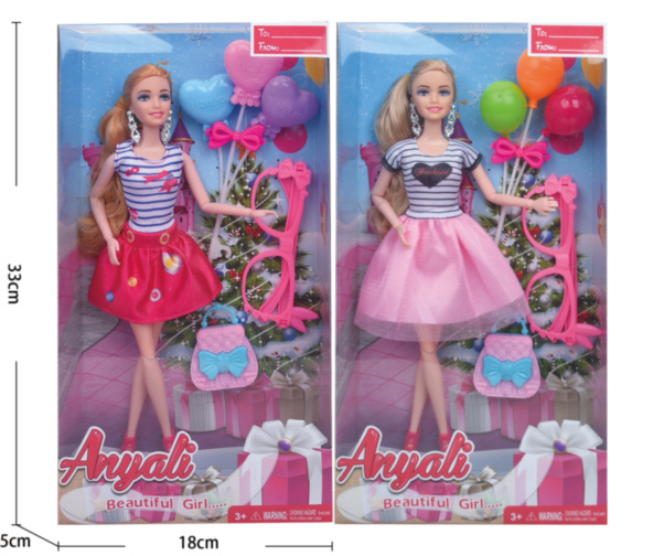 Barbie cu Gentuță, Ochelari și Baloane