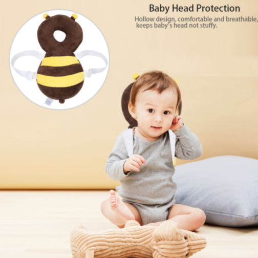Protecție anticădere pentru cap, model Albină, ajustabilă și confortabilă