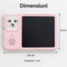 Tabletă educativă cu desen și 112 cartonașe în engleză