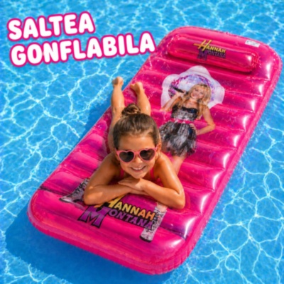 Saltea Gonflabilă Copii pentru Piscină cu Pernă | image