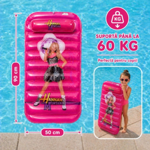 Saltea Gonflabilă Copii pentru Piscină cu Pernă