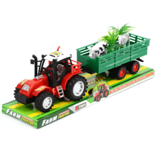 Tractor cu Remorcă pentru Animale și Copaci 