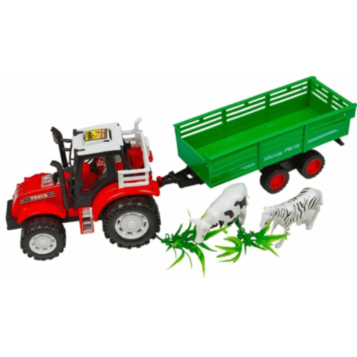 Tractor cu Remorcă pentru Animale și Copaci 