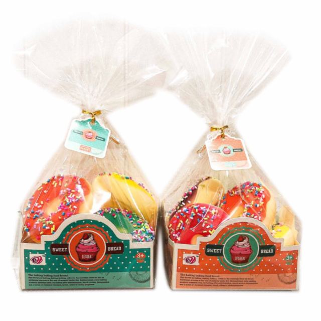 Set Gogoși Jucărie - „Donuts: Fresh & Tasty” (6 bucăți)