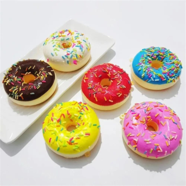 Set Gogoși Jucărie - „Donuts: Fresh & Tasty” (6 bucăți)
