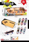 Set 2 Mini Rampe Tech Deck cu 2 Finger Skateboard pentru Degete