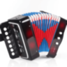 Acordeon Muzical pentru Copii cu 7 Clape (culoare aleatorie)