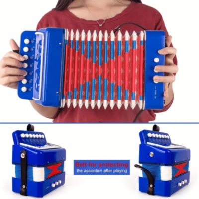 Acordeon Muzical pentru Copii cu 7 Clape (culoare aleatorie) | image